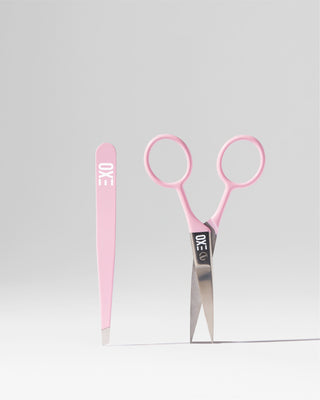 Pink Tweezer & Scissor Duo