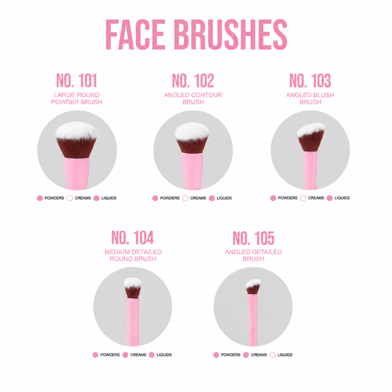 EXO BABE BRUSH SET